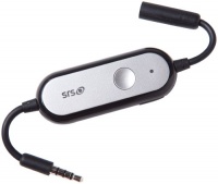 SRS Labs iWOW HD-Quality 3.5mm 3D Surround Sound Adaptor, Black/silver SRS Labs iWOW HD-Quality 3.5mm 3D Surround Sound Adaptor, Black/silver