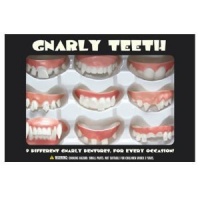 Accoutrements Gnarly Teeth, Set of 9 Accoutrements Gnarly Teeth, Set of 9