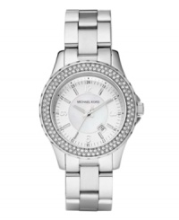 That little something extra. Polish off your look with this dazzling watch by Michael Kors. That little something extra. Polish off your look with this dazzling watch by Michael Kors.