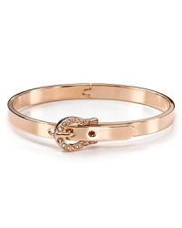 Solo or stacked, create drama at your wrist with this crystal-adorned Juicy Couture buckle bangle. Solo or stacked, create drama at your wrist with this crystal-adorned Juicy Couture buckle bangle.