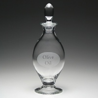For the smartest kitchen - this is a very elegant bottle engraved with 'Olive Oil'. For the smartest kitchen - this is a very elegant bottle engraved with 'Olive Oil'.