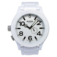 Nixon 51-30 White Rubber Mens Watch A236100 Nixon 51-30 White Rubber Mens Watch A236100
