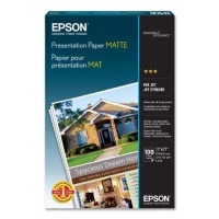 Epson Presentation Paper MATTE (11x17 Inches, 100 Sheets) (S041070) Epson Presentation Paper MATTE (11x17 Inches, 100 Sheets) (S041070)