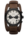 Double down on style and comfort with this Keaton collection watch from Fossil.