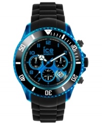 Come alive in this energetic chronograph watch from the Ice-Chrono Electrik collection by Ice-Watch. Come alive in this energetic chronograph watch from the Ice-Chrono Electrik collection by Ice-Watch.