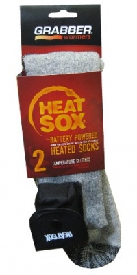 Grabber Warmers Grabber Heat Sox- Battery Powered Heated Socks, large Grabber Warmers Grabber Heat Sox- Battery Powered Heated Socks, large