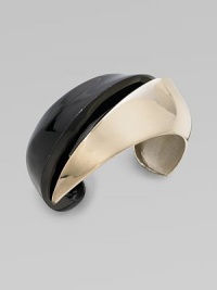 A yin and yang inspired design with a sleek style. BrassDiameter, about 2Slip-on styleMade in Italy A yin and yang inspired design with a sleek style. BrassDiameter, about 2Slip-on styleMade in Italy