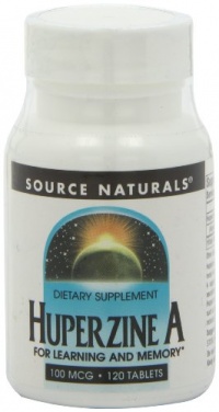 Source Naturals Huperzine A, 100mcg, 120 Tablets Source Naturals Huperzine A, 100mcg, 120 Tablets