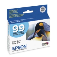 Epson Claria Hi-Definition 99 Standard-capacity Inkjet Cartridge Light Cyan T099520 Epson Claria Hi-Definition 99 Standard-capacity Inkjet Cartridge Light Cyan T099520