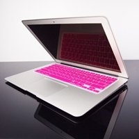 TopCase HOT PINK Keyboard Silicone Cover Skin for Macbook AIR 13 A1369 from Late 2010 - Mid 2011(JULY) with TOPCASE? Logo Mouse Pad TopCase HOT PINK Keyboard Silicone Cover Skin for Macbook AIR 13 A1369 from Late 2010 - Mid 2011(JULY) with TOPCASE? Logo Mouse Pad