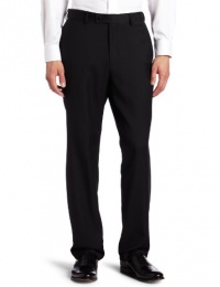 Louis Raphael ROSSO Men's Washable Wool Blend Flat Front Dress Pant, Black33x32 Louis Raphael ROSSO Men's Washable Wool Blend Flat Front Dress Pant, Black33x32