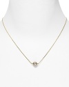 This floating pearl pendant necklace from Majorica is simply elegant.