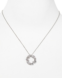 Neckline-illuminating crystals and elegant rhodium plated metal on this Nadri necklace compose a special statement - perfect for black tie or cocktail fetes. Neckline-illuminating crystals and elegant rhodium plated metal on this Nadri necklace compose a special statement - perfect for black tie or cocktail fetes.