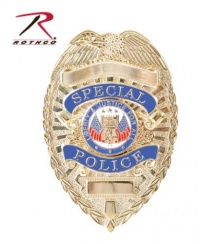Gold Deluxe Special Police Badge Gold Deluxe Special Police Badge
