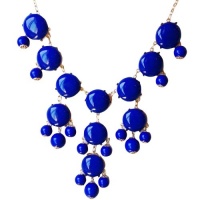 Bubble Necklace,Statement Necklace, Bubble Jewelry(Fn0508-Blue) Bubble Necklace,Statement Necklace, Bubble Jewelry(Fn0508-Blue)