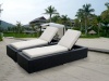 Genuine Ohana Outdoor Patio Wicker Furniture 2 Pc Set Chaise Lounge