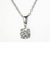 Effy Jewlery 18K White Gold Diamond Pendant, .25 TCW