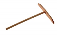 Paderno World Cuisine 9 1/2 T-Shaped Wood X5 T Crepe Spreader Paderno World Cuisine 9 1/2 T-Shaped Wood X5 T Crepe Spreader
