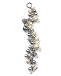 Accent your workday looks with this stylish beaded bracelet from Carolee. Accent your workday looks with this stylish beaded bracelet from Carolee.