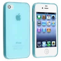 Loggerhead Light Blue Transparent Flexible Gel TPU Case Cover for Apple iPhone 4 4g 4s Loggerhead Light Blue Transparent Flexible Gel TPU Case Cover for Apple iPhone 4 4g 4s