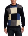 Haggar Men's Barber Colorblock Sweater