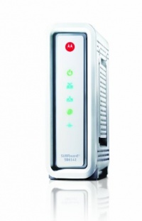 Motorola SurfBoard SB6141 DOCSIS 3.0 Cable Modem - Retail Packaging - White Motorola SurfBoard SB6141 DOCSIS 3.0 Cable Modem - Retail Packaging - White