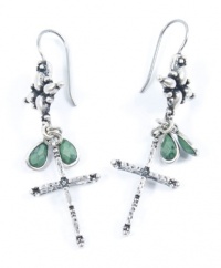 Lucky Brand Small Cross Drop Earrings Lucky Brand Small Cross Drop Earrings
