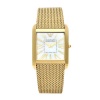 Emporio Armani Men's AR2016 Classic Mesh Goldtone Mother-Of-Pearl Dial Watch