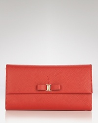 Sleek and sophisticated. Make Salvatore Ferragamo's trifold leather wallet your day-to-day companion. Sleek and sophisticated. Make Salvatore Ferragamo's trifold leather wallet your day-to-day companion.