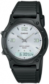 Casio Men's AW49HE-7AV Ana-Digi Dual Time Watch Casio Men's AW49HE-7AV Ana-Digi Dual Time Watch