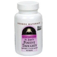 Source Naturals St. John's Positive Thoughts, 90 Tablets (Pack of 2) Source Naturals St. John's Positive Thoughts, 90 Tablets (Pack of 2)