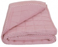 Tadpoles Classics Gingham Crib Coverlet, Pink Tadpoles Classics Gingham Crib Coverlet, Pink