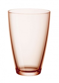 Bormioli Rocco Zeno Beverage Glass, Orange, Set of 12 Bormioli Rocco Zeno Beverage Glass, Orange, Set of 12