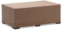 Strathwood Griffen All-Weather Wicker Coffee Table, Natural Strathwood Griffen All-Weather Wicker Coffee Table, Natural