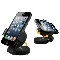 GreatShield Windshield Dashboard Universal Smart Holster Car Mount for Cell Phones and GPS Devices - Works with iPhone 5 iPhone 4/4S Samsung Galaxy S3 S III Galaxy Note Epic 4G Touch HTC One X V S Droid Incredible EVO 4G LTE Rezound Motorola Photon Q 4G L GreatShield Windshield Dashboard Universal Smart Holster Car Mount for Cell Phones and GPS Devices - Works with iPhone 5 iPhone 4/4S Samsung Galaxy S3 S III Galaxy Note Epic 4G Touch HTC One X V S Droid Incredible EVO 4G LTE Rezound Motorola Photon Q 4G L