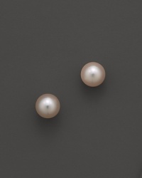 Cultured Akoya pearls make a timeless statement on simply glamorous studs. From Tara Pearls. Cultured Akoya pearls make a timeless statement on simply glamorous studs. From Tara Pearls.
