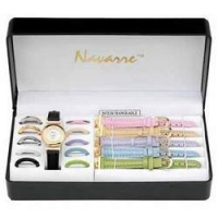 Navarre Ladies Watch with Interchangeable Bands and Faces Navarre Ladies Watch with Interchangeable Bands and Faces