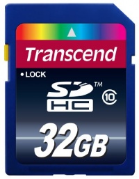 Transcend 32 GB Class 10 SDHC Flash Memory Card (TS32GSDHC10) Transcend 32 GB Class 10 SDHC Flash Memory Card (TS32GSDHC10)