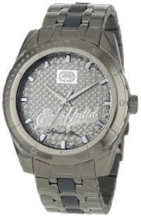 Marc Ecko Men's E14542G1 The Daily Gun-Metal-Plated Steel Bracelet Watch Marc Ecko Men's E14542G1 The Daily Gun-Metal-Plated Steel Bracelet Watch