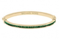 Michael Kors Cocktail Party Emerald Crystal Bangle Michael Kors Cocktail Party Emerald Crystal Bangle