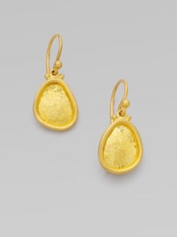 From the Elements Collection. A simply chic and radiant piece in 24k gold. 24k goldSize, about 1L X ½WHook backImported From the Elements Collection. A simply chic and radiant piece in 24k gold. 24k goldSize, about 1L X ½WHook backImported