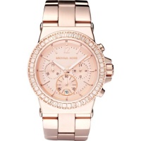 Michael Kors Watches Ladies Dylan Glitz Chronograph Rose Gold Dial Watch Michael Kors Watches Ladies Dylan Glitz Chronograph Rose Gold Dial Watch