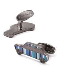Paul Smith Multistripe Car Cufflinks Paul Smith Multistripe Car Cufflinks