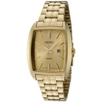 Seiko Men's SXD838P1 Gold Dial Gold-Tone Stainless Steel Watch Seiko Men's SXD838P1 Gold Dial Gold-Tone Stainless Steel Watch