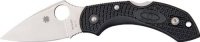 Spyderco Dragonfly2 Lightweight Black FRN PlainEdge Knife Spyderco Dragonfly2 Lightweight Black FRN PlainEdge Knife