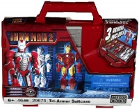 Mega Bloks Ironman 2 Tri-Armor Iron Man & Suitcase Mega Bloks Ironman 2 Tri-Armor Iron Man & Suitcase