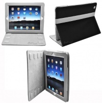 CrazyOnDigital 2-Tone Designer Leather Case Cover with stand and Sleep/Wakeup support for The New iPad 3rd Gen 2012 Model & Apple iPad 2 / iPad 3 3rd Generation / iPad HD AT&T Verizon 4G LTE (Black/Gray). Automatically Wakes and Puts iPad 3 to sleep. Sh CrazyOnDigital 2-Tone Designer Leather Case Cover with stand and Sleep/Wakeup support for The New iPad 3rd Gen 2012 Model & Apple iPad 2 / iPad 3 3rd Generation / iPad HD AT&T Verizon 4G LTE (Black/Gray). Automatically Wakes and Puts iPad 3 to sleep. Sh