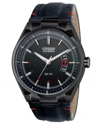 Classic watch design meets sporty details on this watch from Citizen. The Eco-Drive technology harnesses both natural and artificial light, never needing a battery. From the Drive from Citizen Eco-Drive collection. Classic watch design meets sporty details on this watch from Citizen. The Eco-Drive technology harnesses both natural and artificial light, never needing a battery. From the Drive from Citizen Eco-Drive collection.