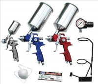 Advanced Tool Design Model ATD-6900 9-Piece HVLP Spray Gun Set Advanced Tool Design Model ATD-6900 9-Piece HVLP Spray Gun Set