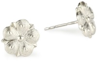 1928 Jewelry Vintage-Inspired Silver Star Flower Stud Earrings 1928 Jewelry Vintage-Inspired Silver Star Flower Stud Earrings